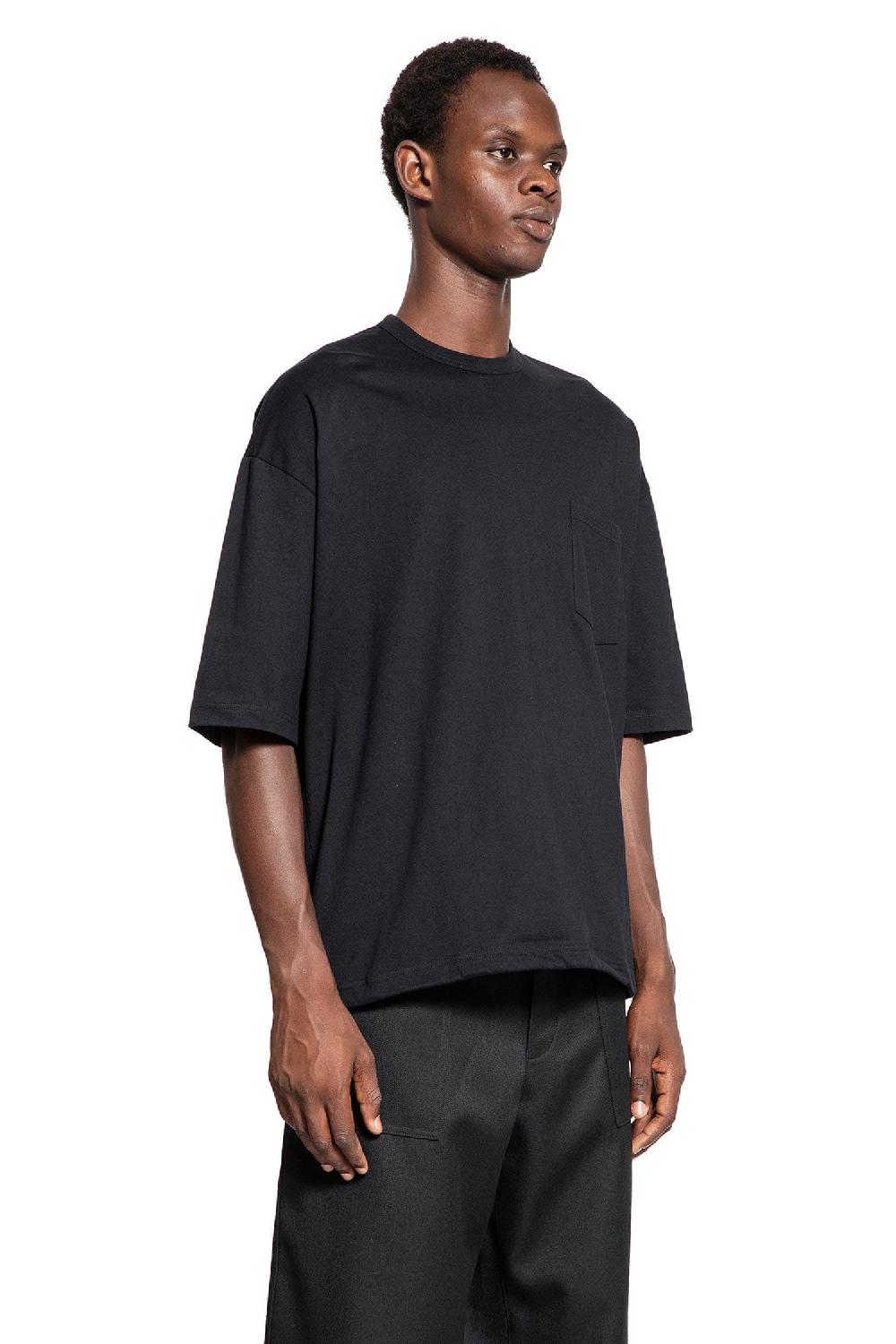 Antonioli COMME DES GARCONS HOMME MAN BLACK T-SHIRTS & TANK TOPS