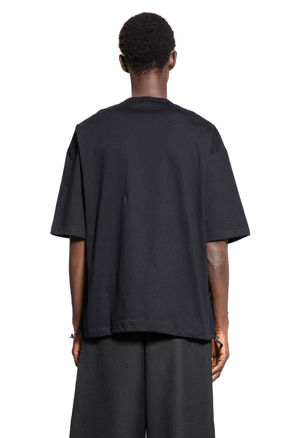 Antonioli COMME DES GARCONS HOMME MAN BLACK T-SHIRTS & TANK TOPS
