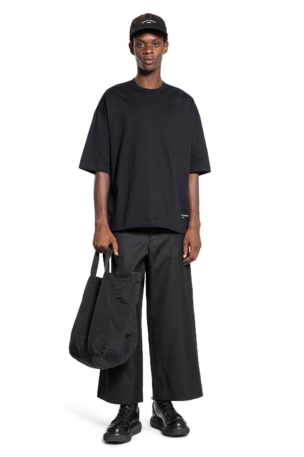 Antonioli COMME DES GARCONS HOMME MAN BLACK T-SHIRTS & TANK TOPS