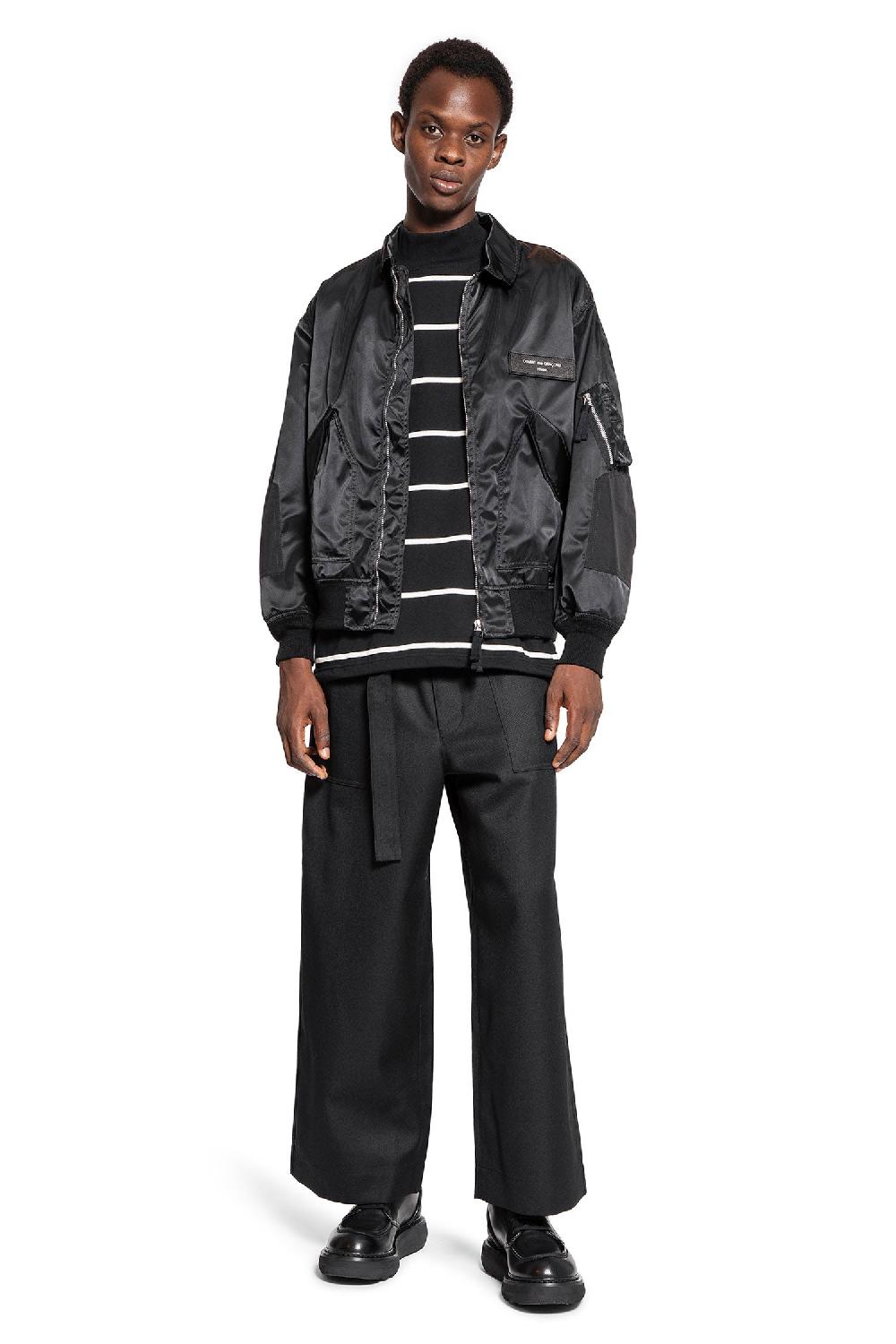 Antonioli COMME DES GARCONS HOMME MAN BLACK TROUSERS