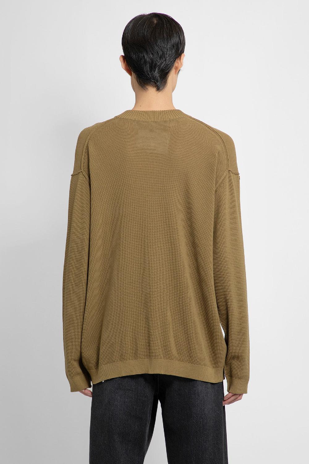 Antonioli COMME DES GARCONS HOMME MAN BROWN KNITWEAR