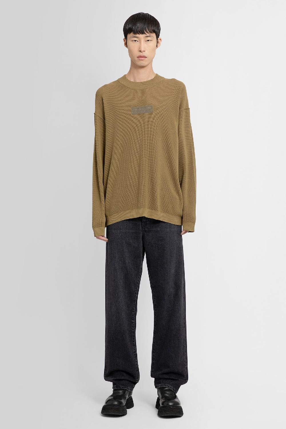 Antonioli COMME DES GARCONS HOMME MAN BROWN KNITWEAR