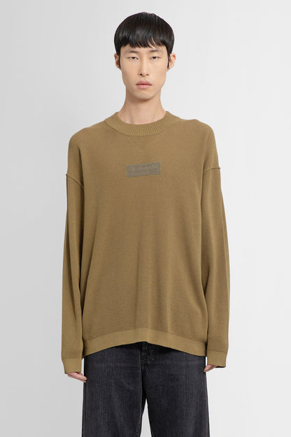 Antonioli COMME DES GARCONS HOMME MAN BROWN KNITWEAR