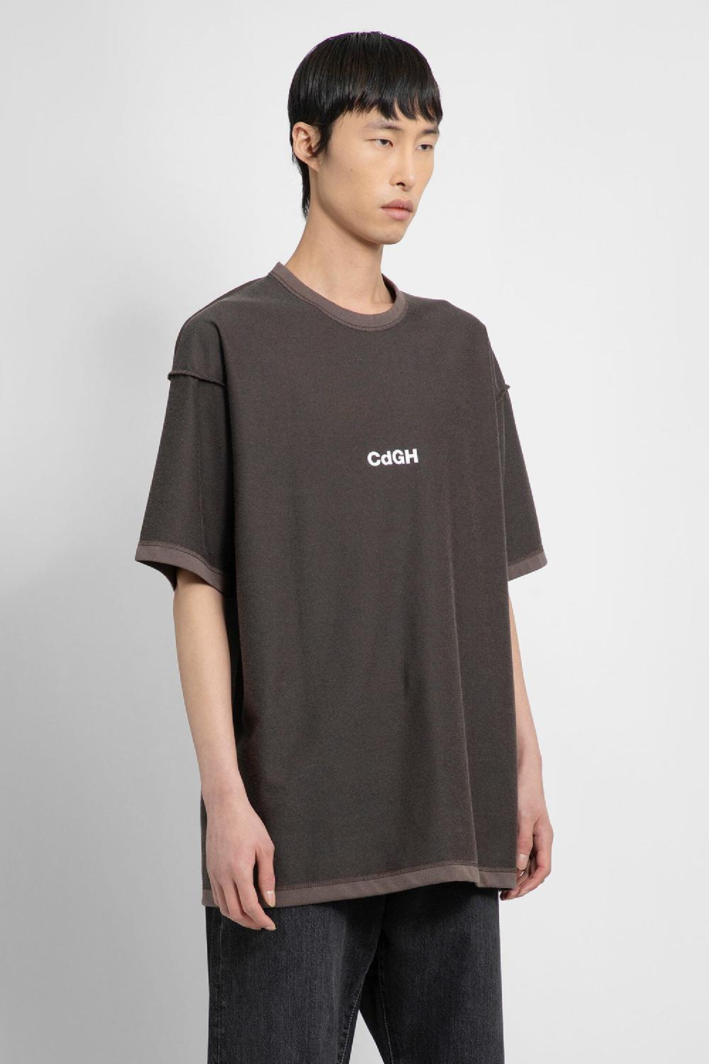 Antonioli COMME DES GARCONS HOMME MAN BROWN T-SHIRTS & TANK TOPS