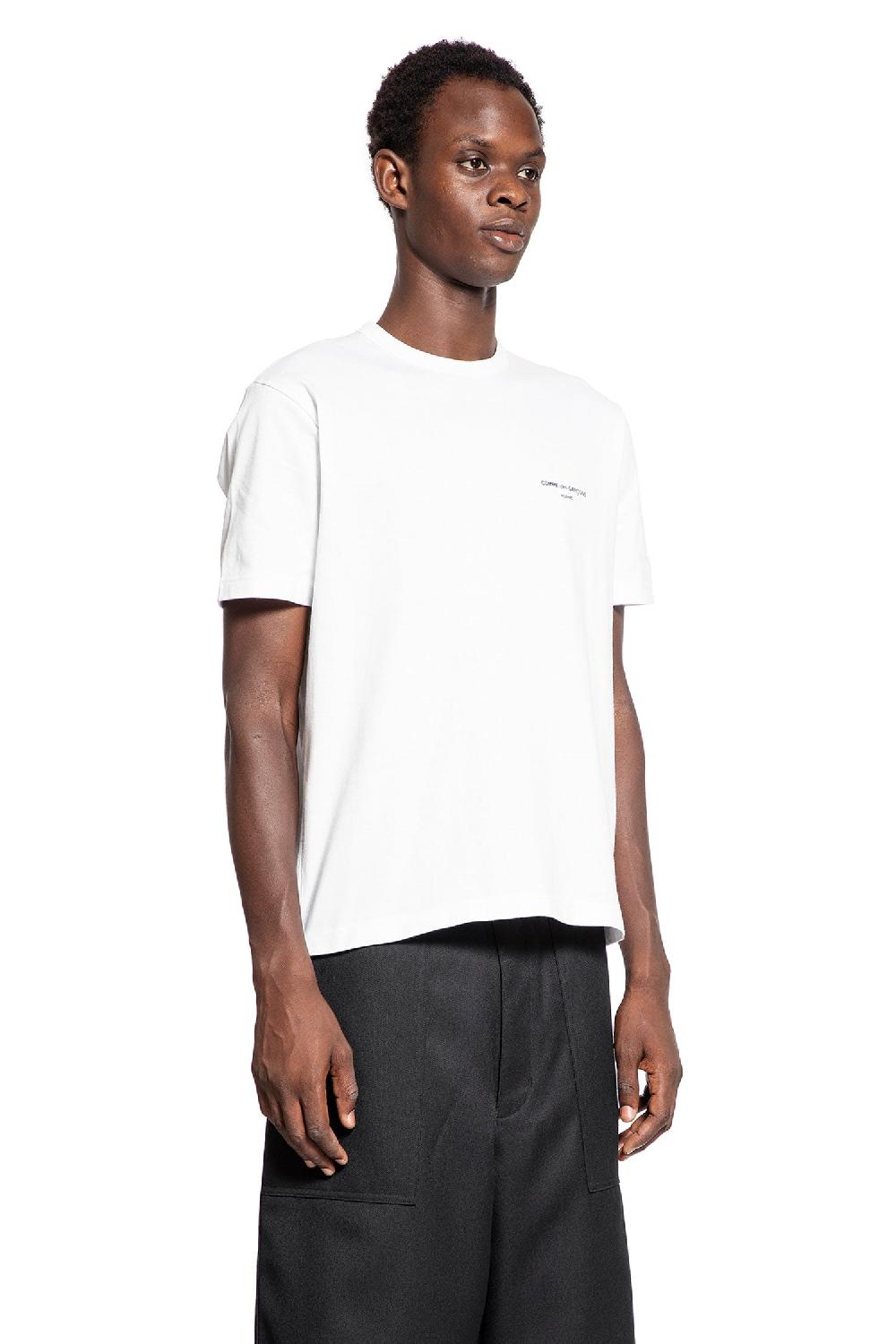 Antonioli COMME DES GARCONS HOMME MAN WHITE T-SHIRTS & TANK TOPS