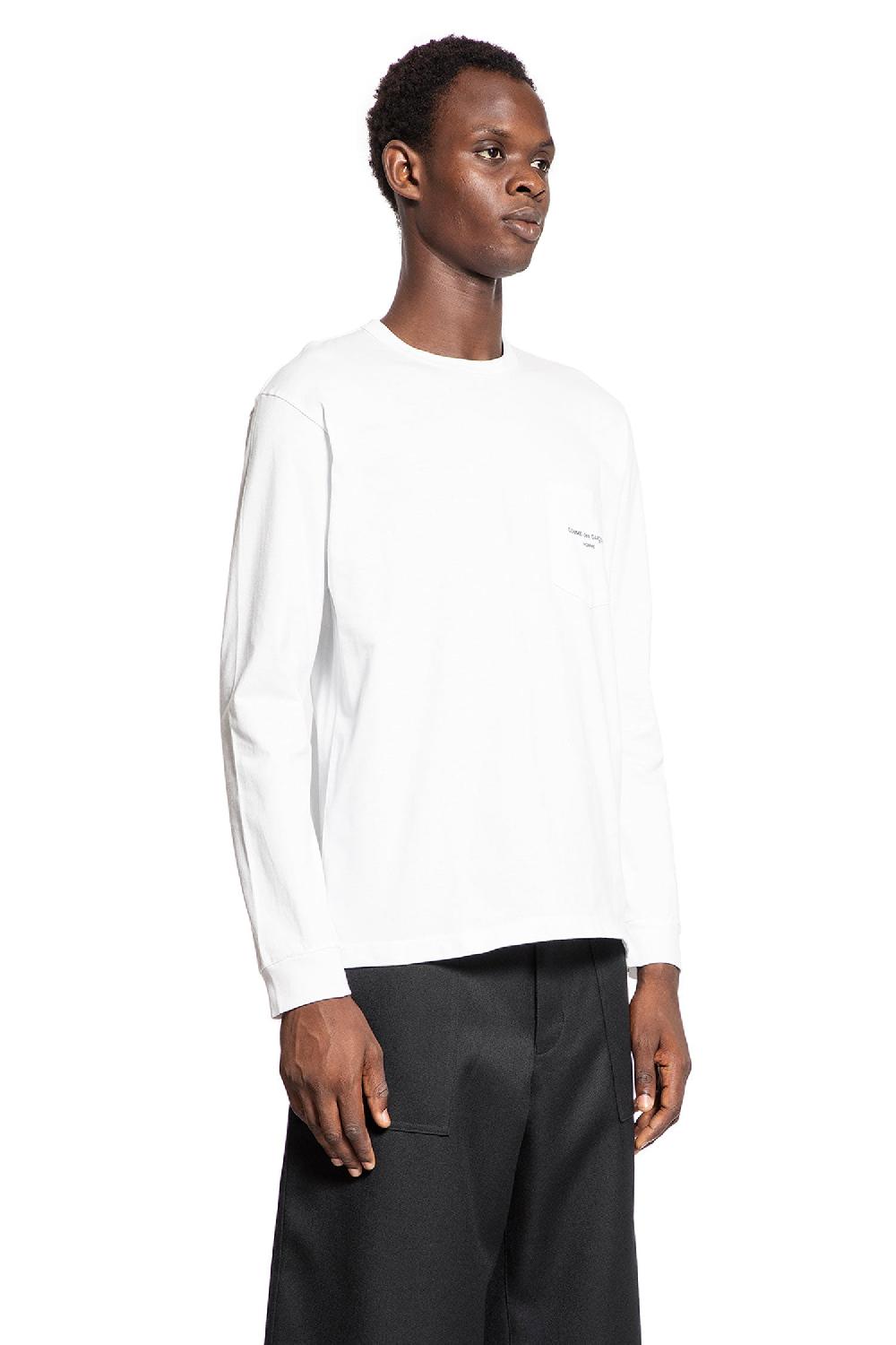 Antonioli COMME DES GARCONS HOMME MAN WHITE T-SHIRTS & TANK TOPS