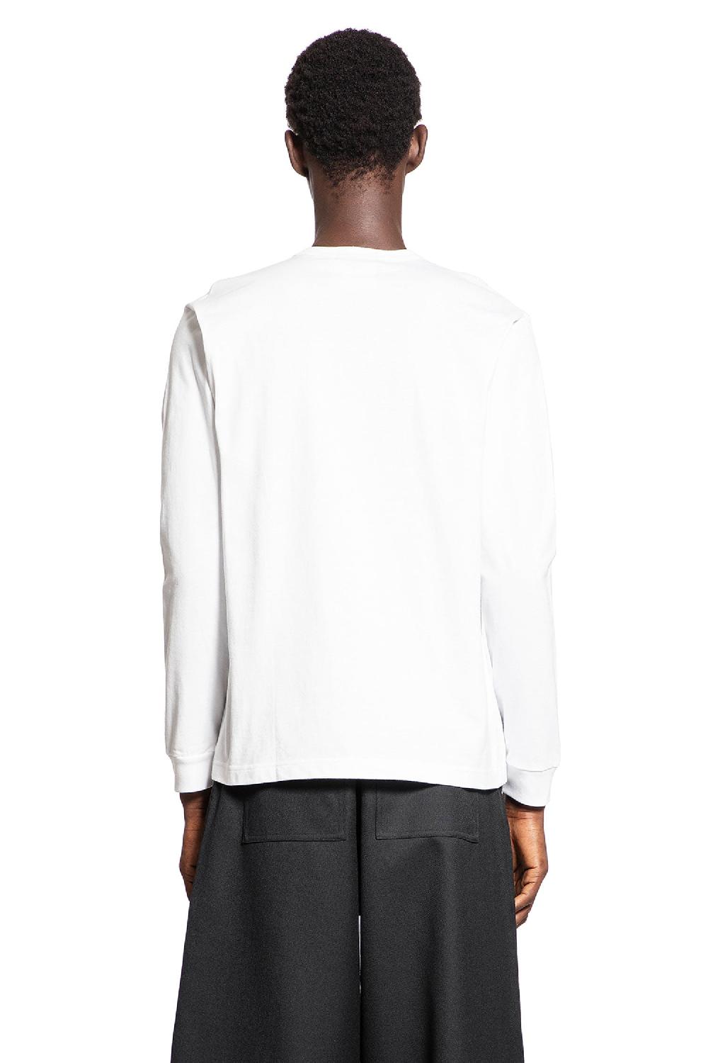 Antonioli COMME DES GARCONS HOMME MAN WHITE T-SHIRTS & TANK TOPS