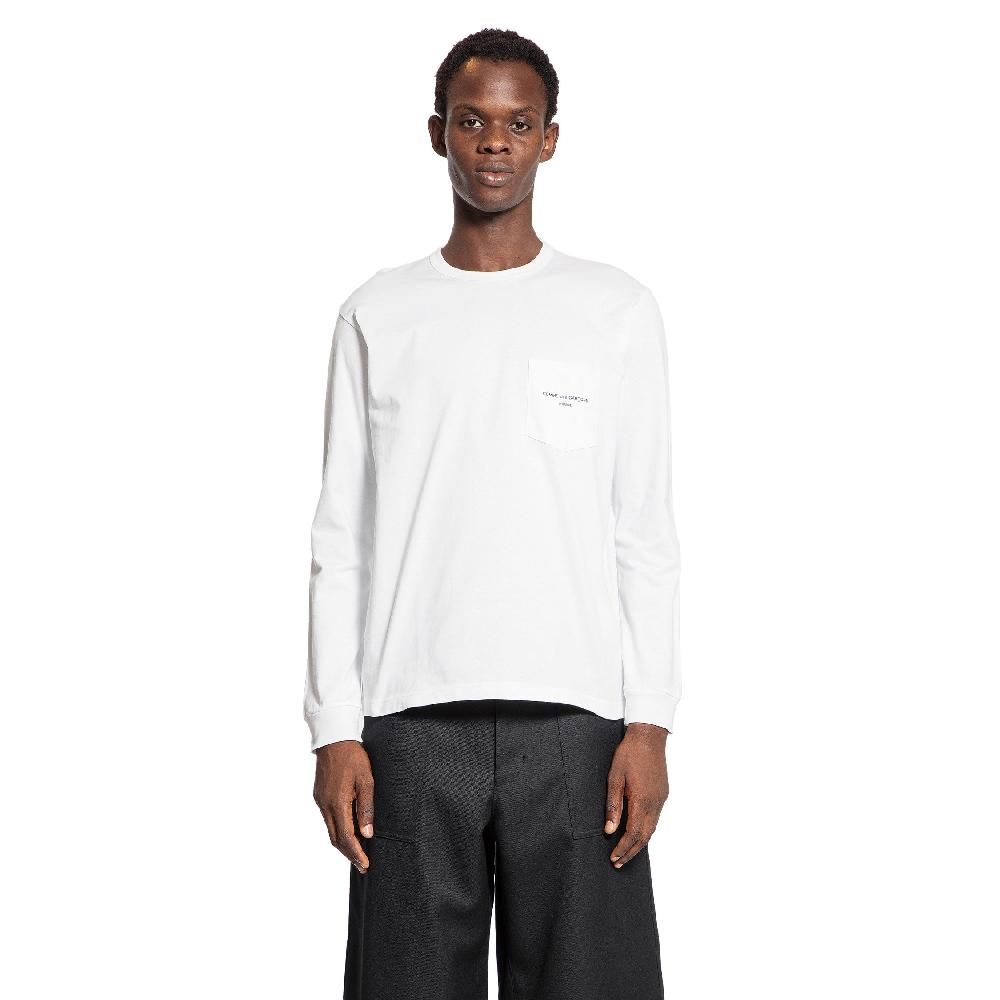 Antonioli COMME DES GARCONS HOMME MAN WHITE T-SHIRTS & TANK TOPS
