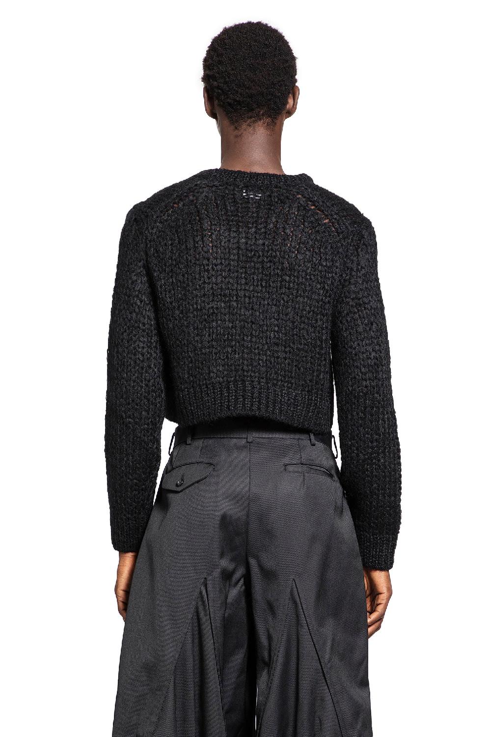 Antonioli COMME DES GARCONS HOMME PLUS MAN BLACK KNITWEAR