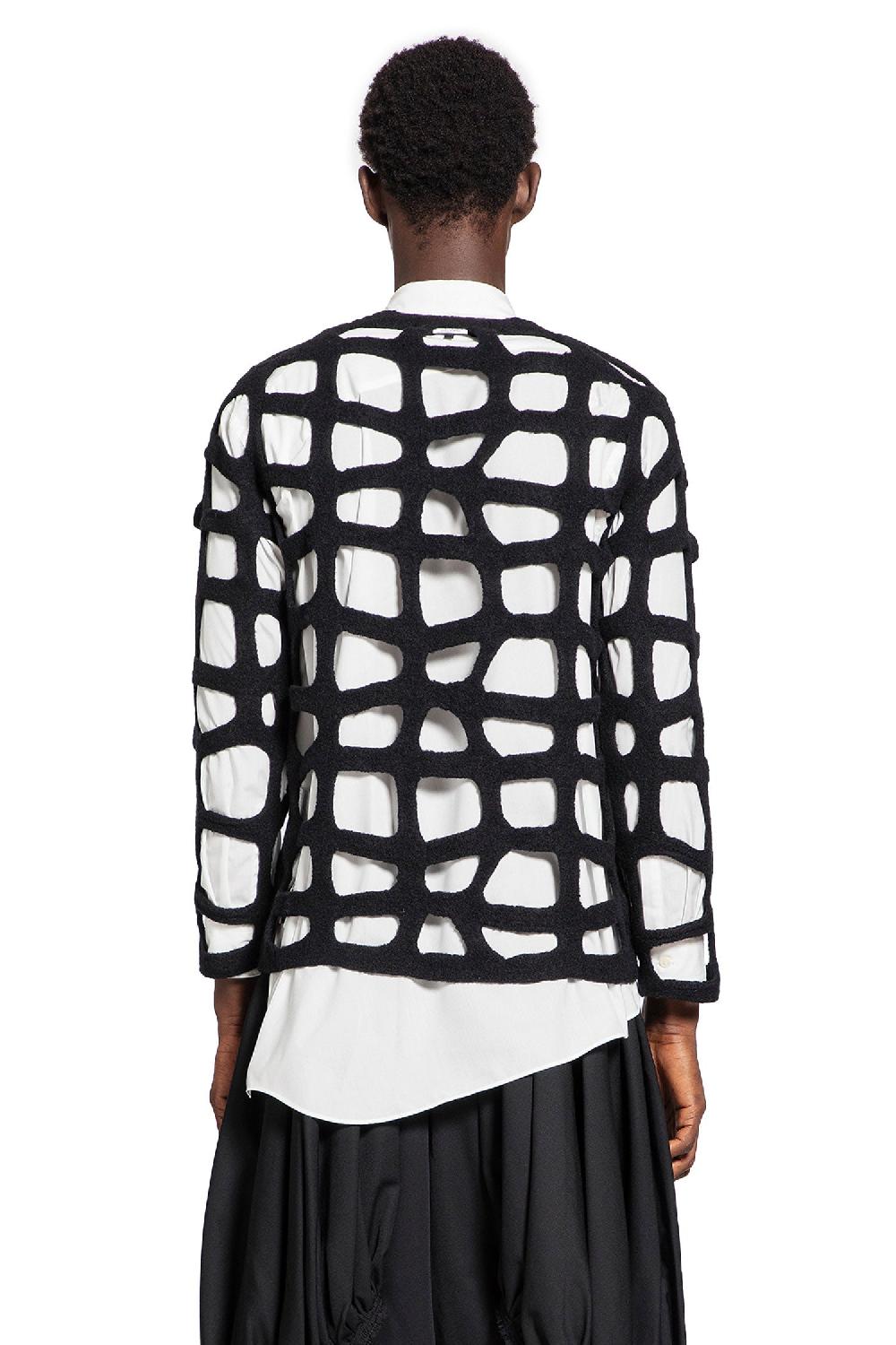 Antonioli COMME DES GARCONS HOMME PLUS MAN BLACK KNITWEAR