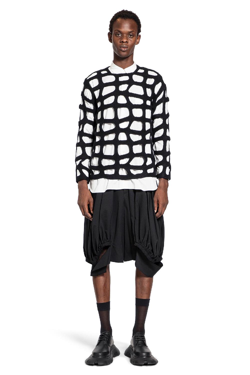 Antonioli COMME DES GARCONS HOMME PLUS MAN BLACK KNITWEAR