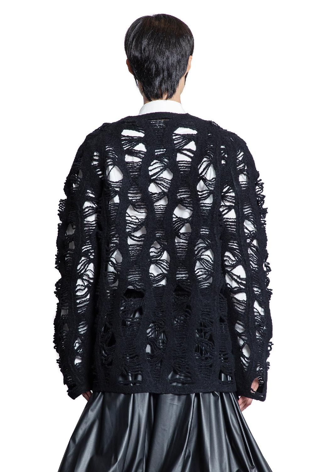 Antonioli COMME DES GARCONS HOMME PLUS MAN BLACK KNITWEAR
