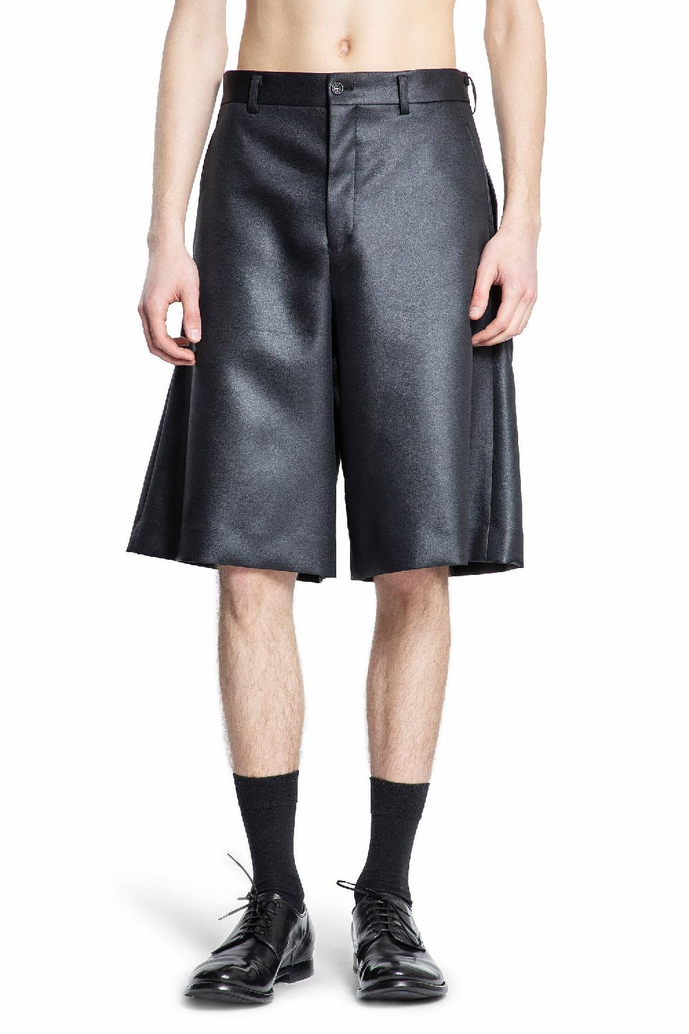 Antonioli COMME DES GARCONS HOMME PLUS MAN BLACK SHORTS & SKIRTS