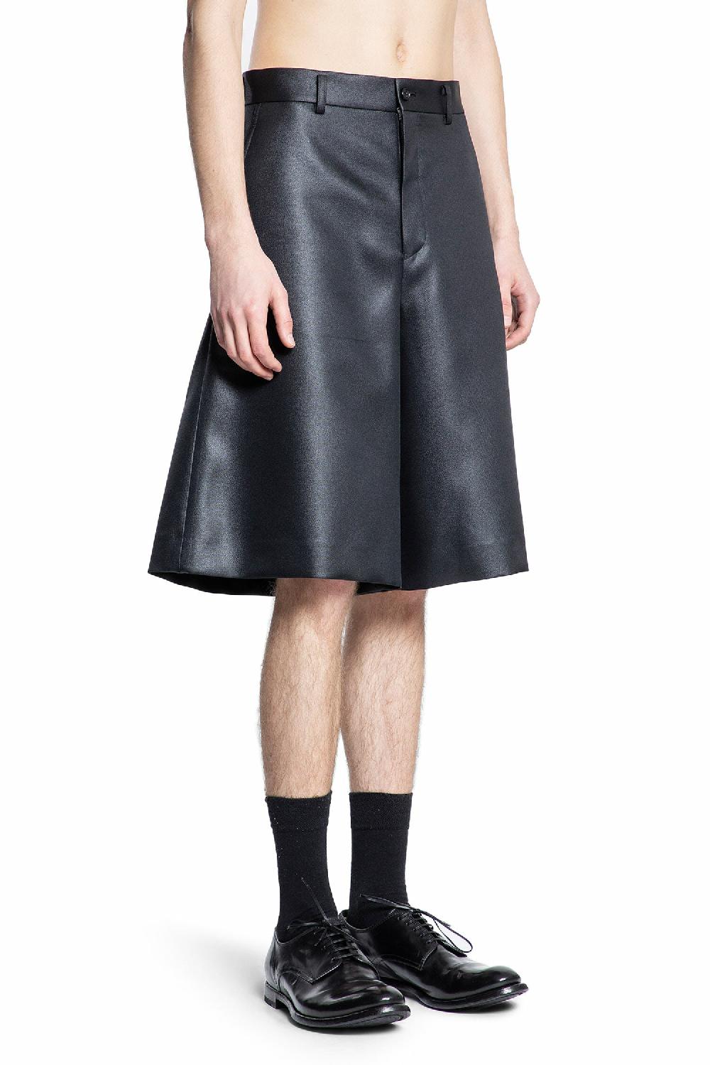 Antonioli COMME DES GARCONS HOMME PLUS MAN BLACK SHORTS & SKIRTS