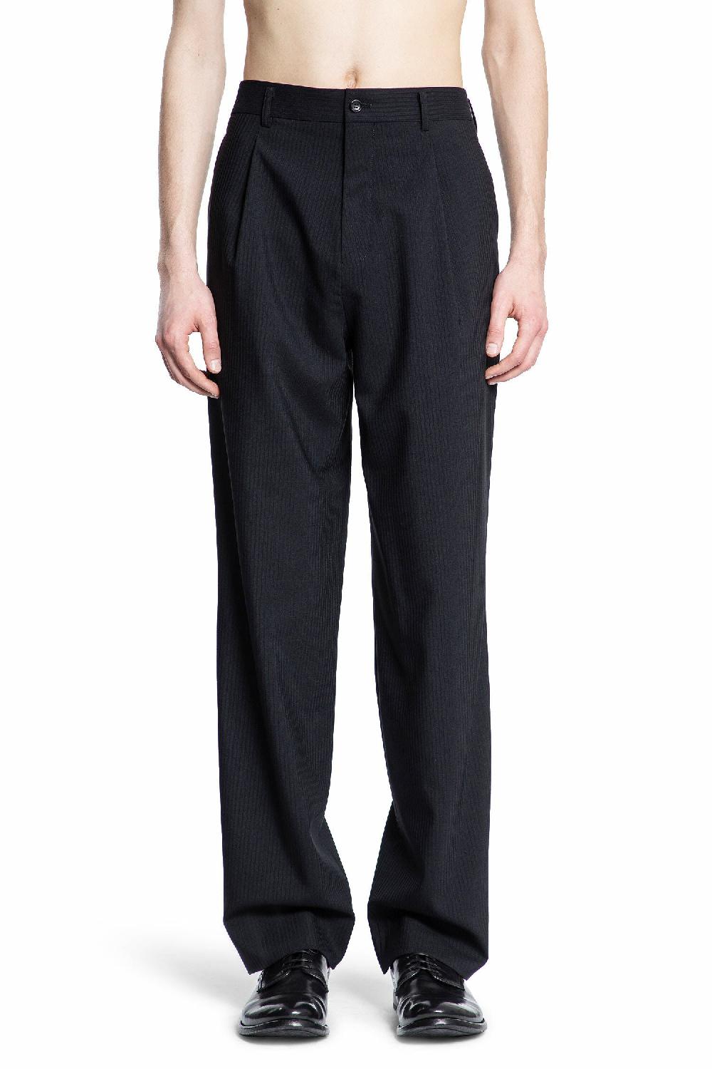 Antonioli COMME DES GARCONS HOMME PLUS MAN BLACK TROUSERS