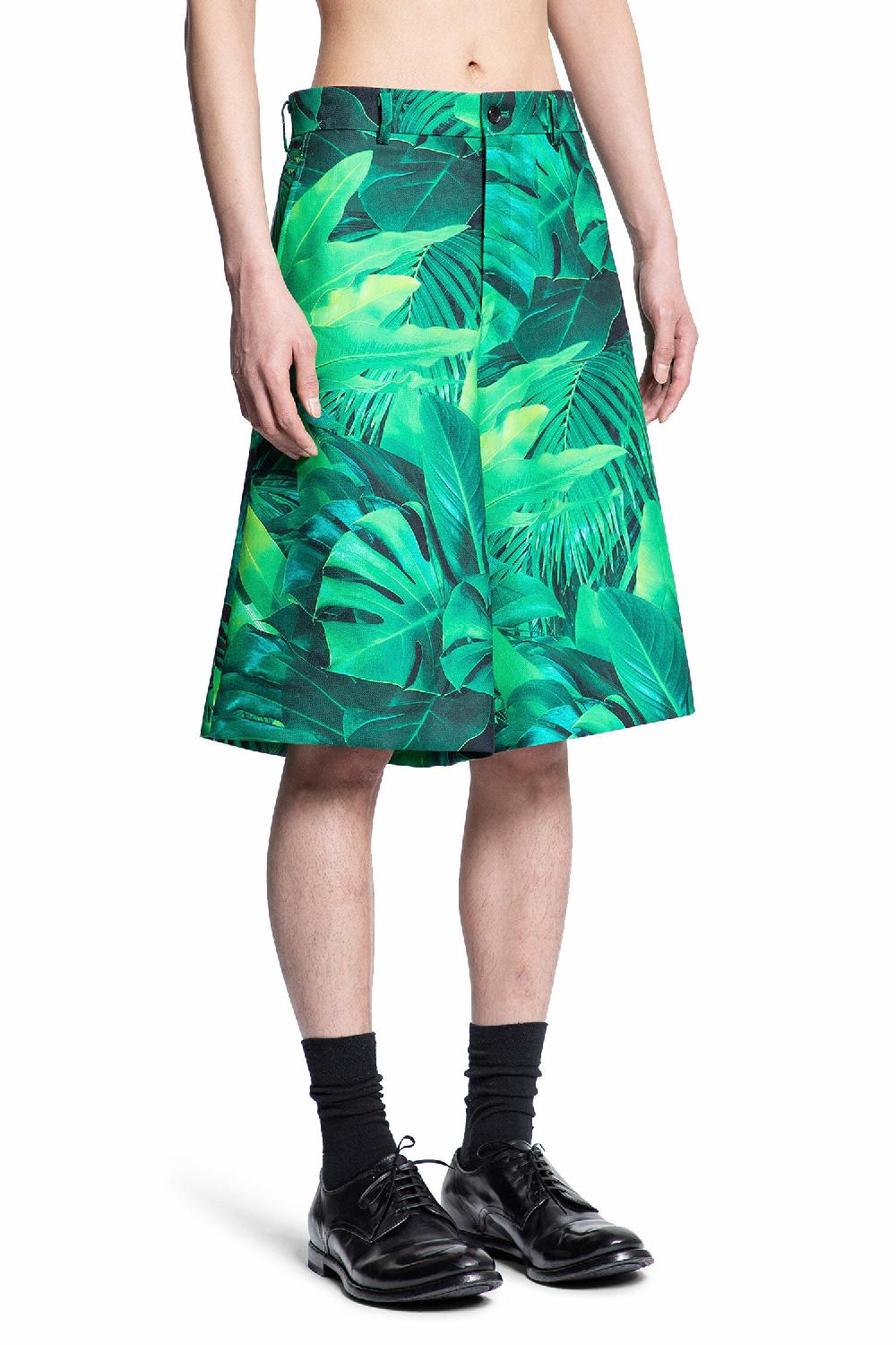 Antonioli COMME DES GARCONS HOMME PLUS MAN GREEN SHORTS & SKIRTS