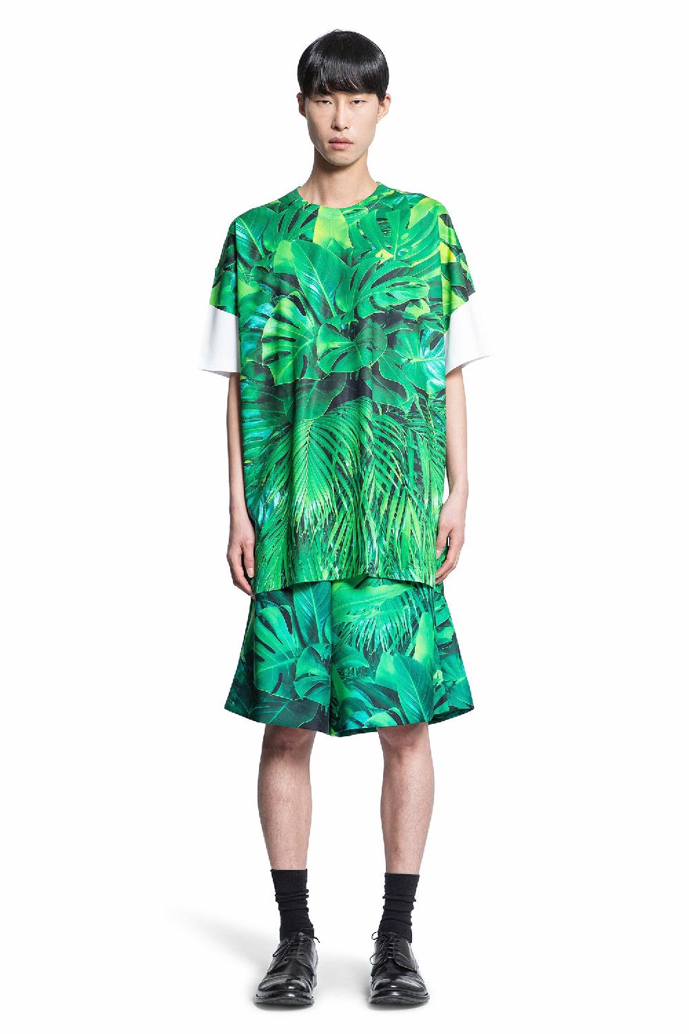 Antonioli COMME DES GARCONS HOMME PLUS MAN GREEN SHORTS & SKIRTS