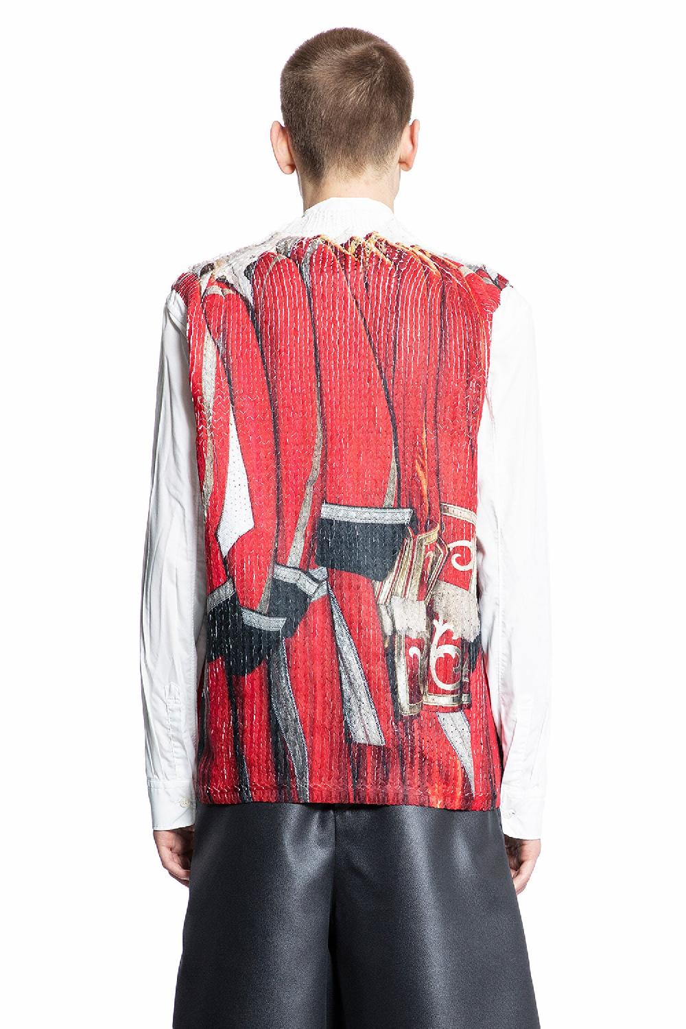 Antonioli COMME DES GARCONS HOMME PLUS MAN WHITE KNITWEAR