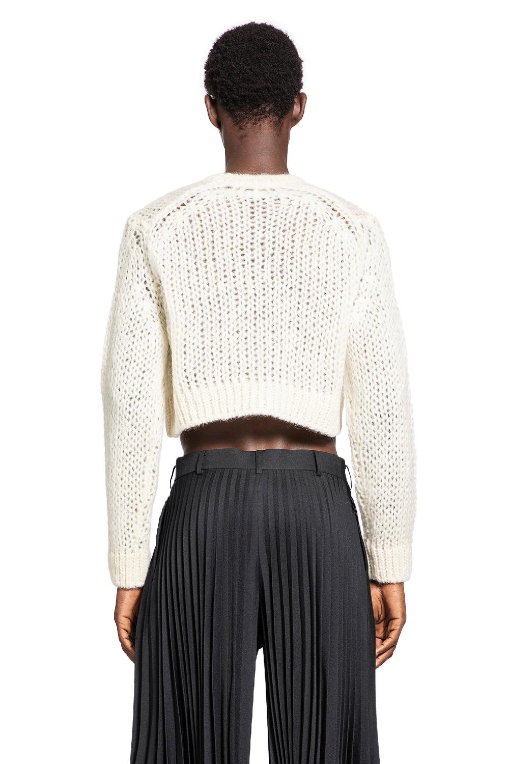Antonioli COMME DES GARCONS HOMME PLUS MAN WHITE KNITWEAR