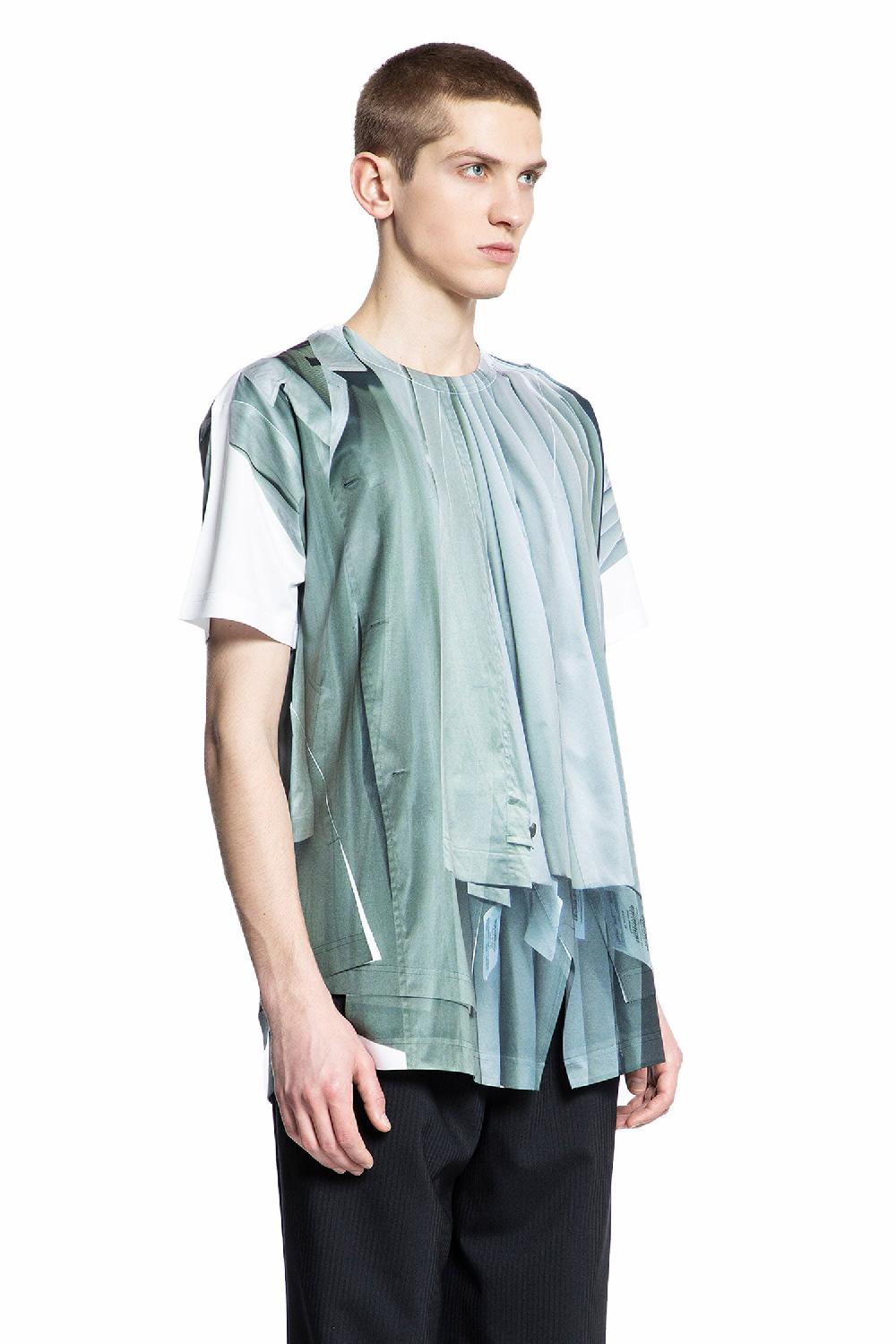 Antonioli COMME DES GARCONS HOMME PLUS MAN WHITE T-SHIRTS & TANK TOPS