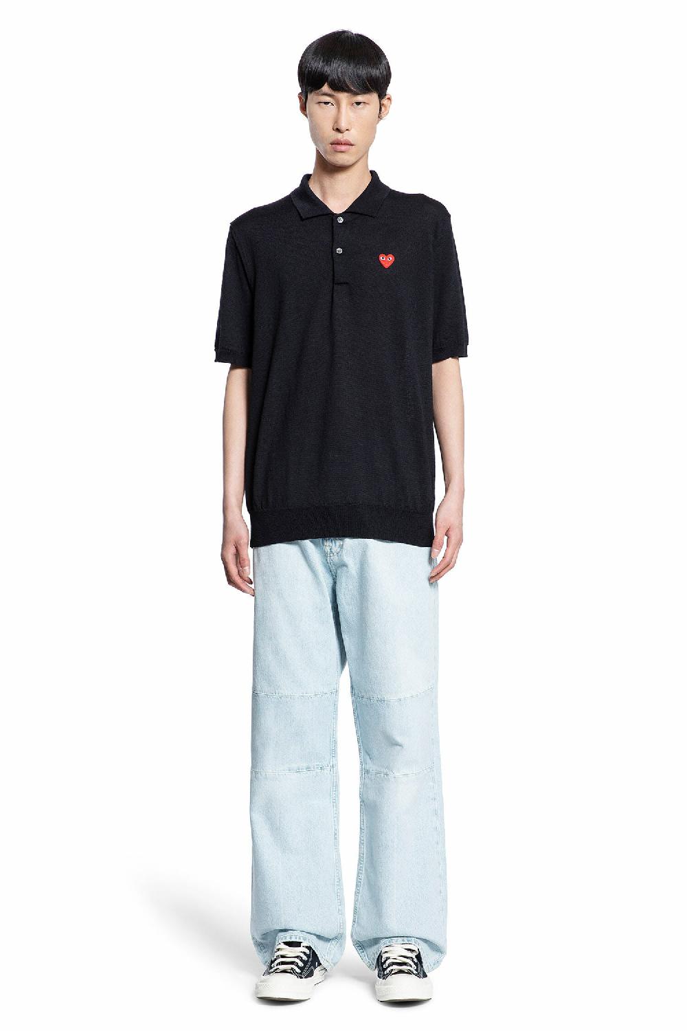 Antonioli COMME DES GARCONS PLAY MAN BLACK T-SHIRTS & TANK TOPS