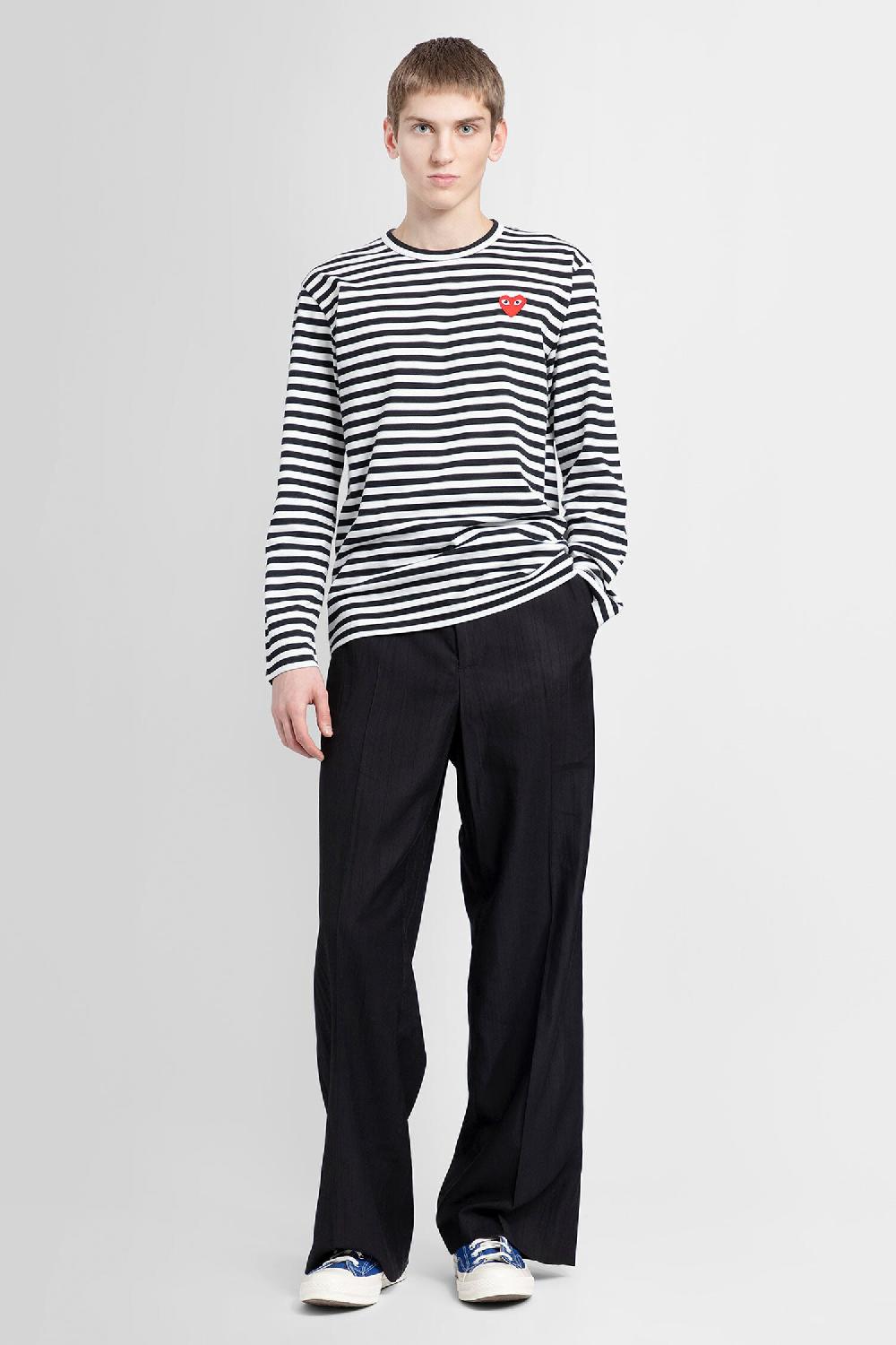 Antonioli COMME DES GARCONS PLAY MAN BLACK&WHITE T-SHIRTS & TANK TOPS