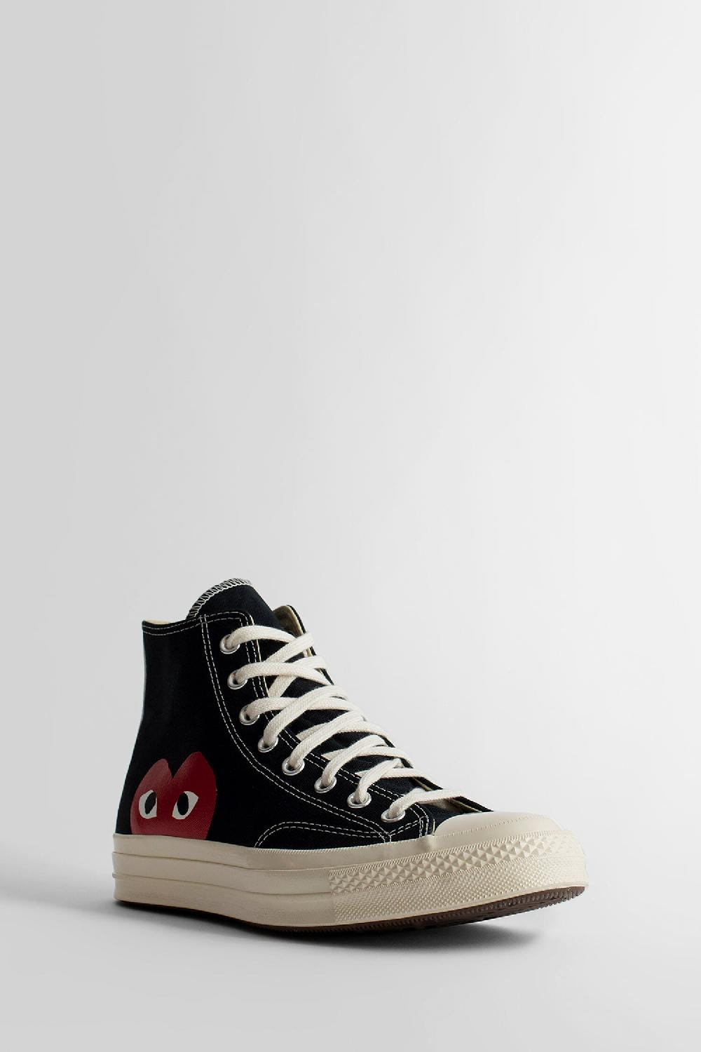 Antonioli COMME DES GARCONS PLAY UNISEX BLACK SNEAKERS