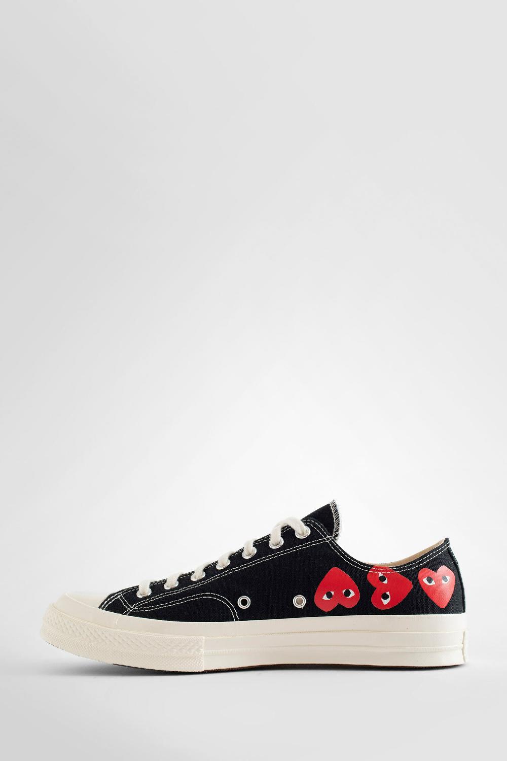 Antonioli COMME DES GARCONS PLAY UNISEX BLACK SNEAKERS
