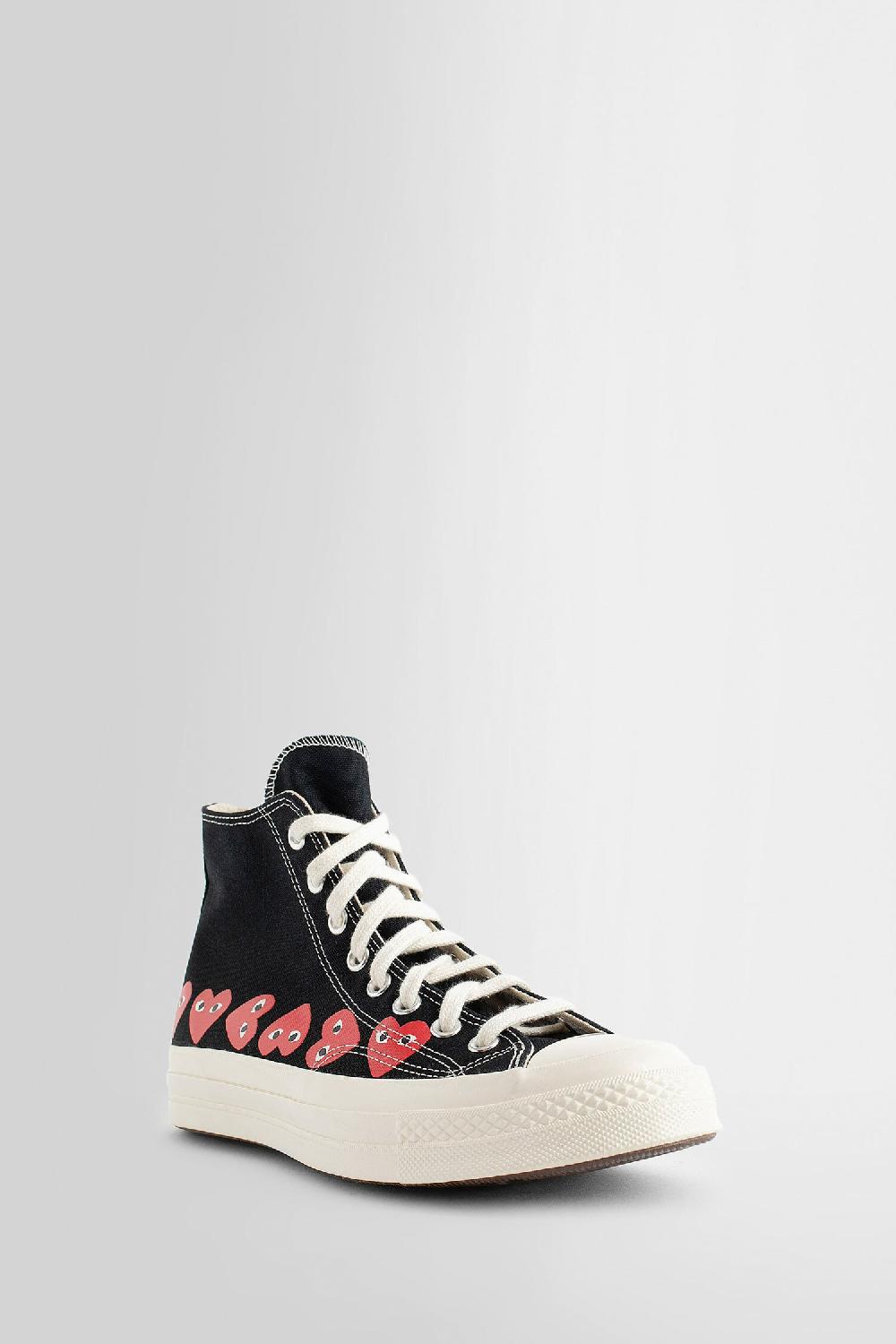 Antonioli COMME DES GARCONS PLAY UNISEX BLACK SNEAKERS