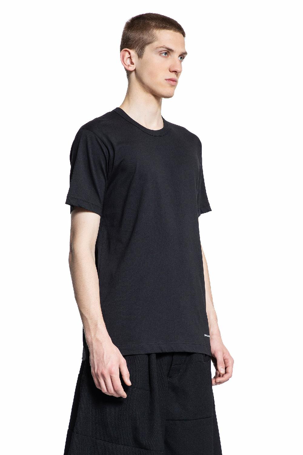 Antonioli COMME DES GARCONS SHIRT MAN BLACK T-SHIRTS & TANK TOPS
