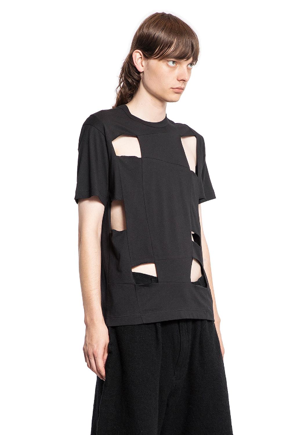 Antonioli COMME DES GARCONS SHIRT MAN BLACK T-SHIRTS & TANK TOPS