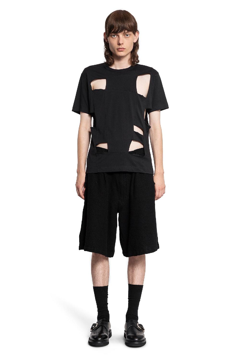Antonioli COMME DES GARCONS SHIRT MAN BLACK T-SHIRTS & TANK TOPS