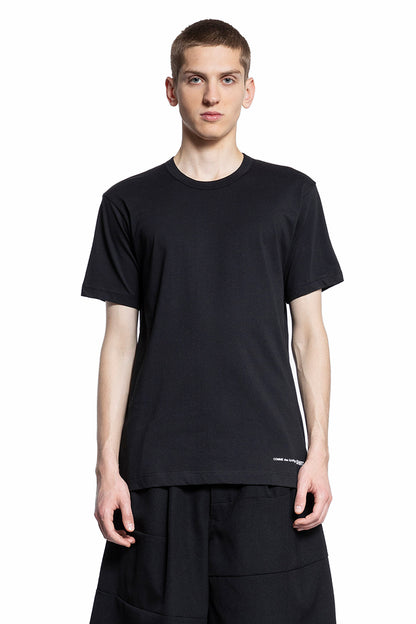 Antonioli COMME DES GARCONS SHIRT MAN BLACK T-SHIRTS & TANK TOPS