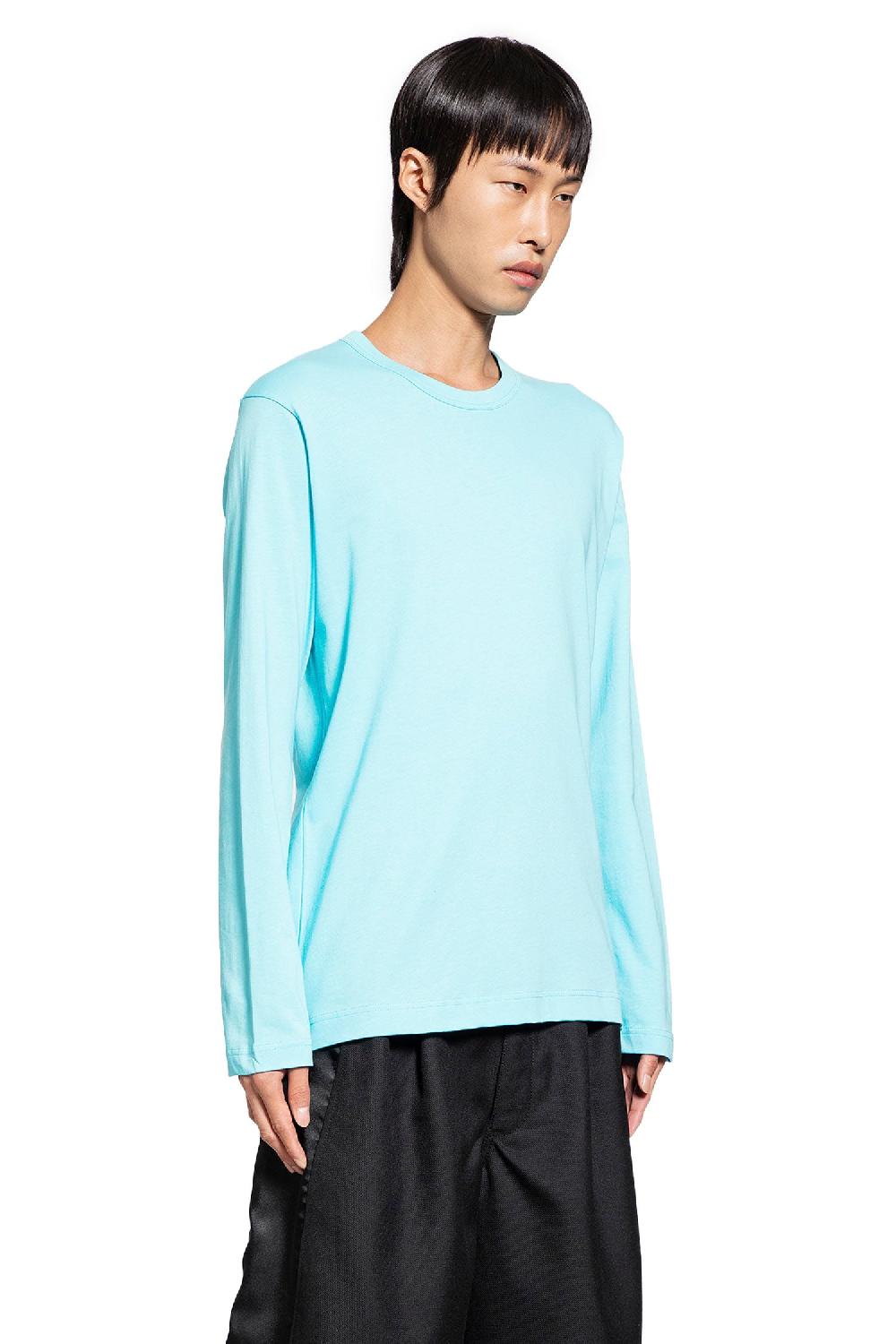Antonioli COMME DES GARCONS SHIRT MAN BLUE T-SHIRTS & TANK TOPS