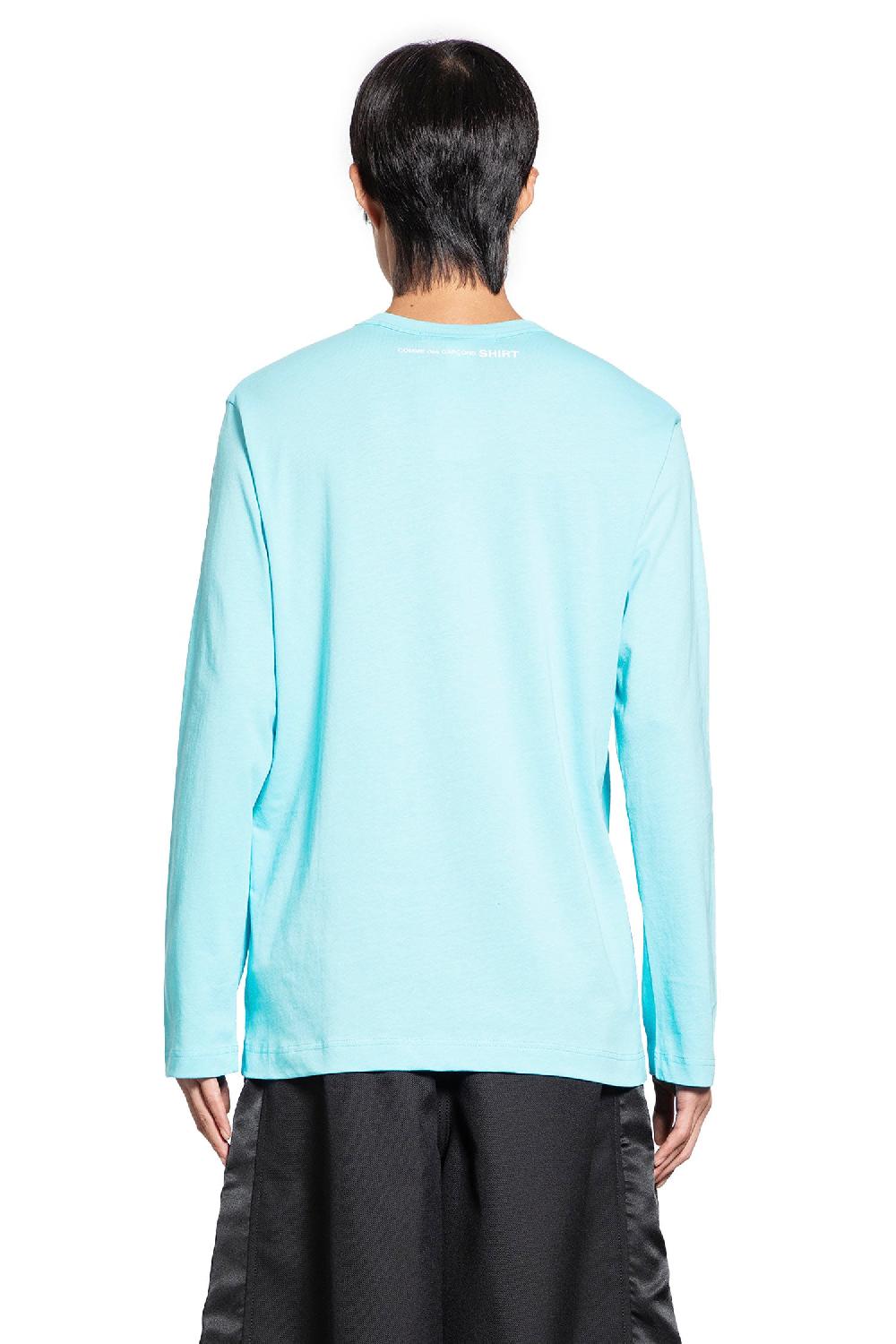 Antonioli COMME DES GARCONS SHIRT MAN BLUE T-SHIRTS & TANK TOPS