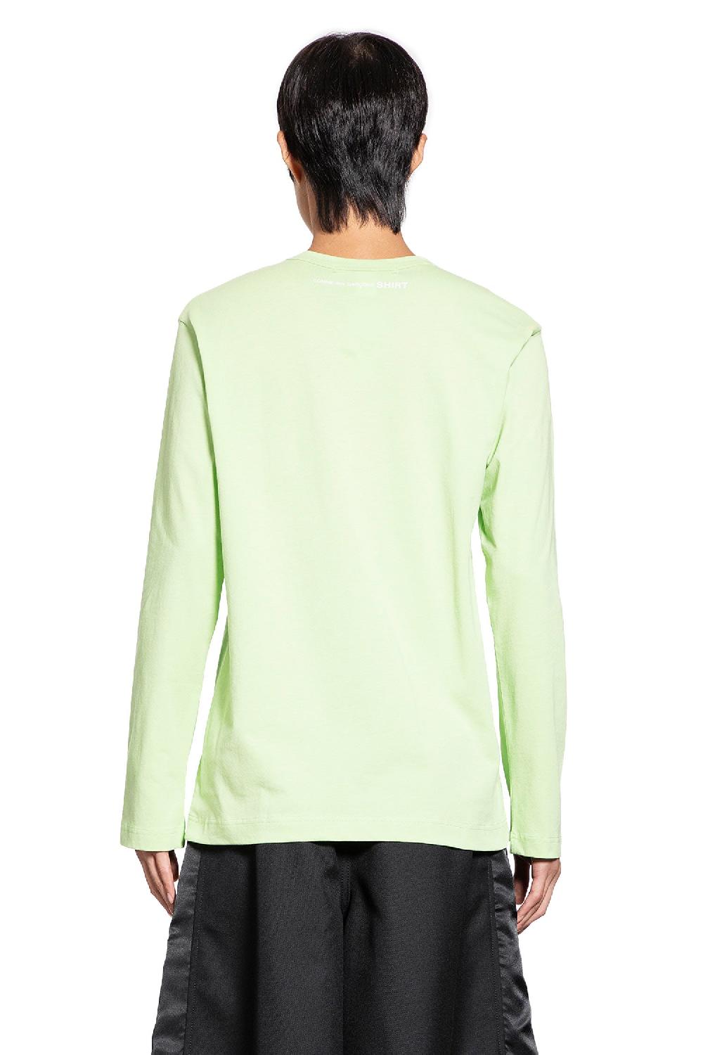 Antonioli COMME DES GARCONS SHIRT MAN GREEN T-SHIRTS & TANK TOPS