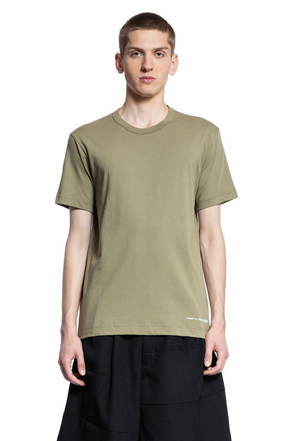 Antonioli COMME DES GARCONS SHIRT MAN GREEN T-SHIRTS & TANK TOPS