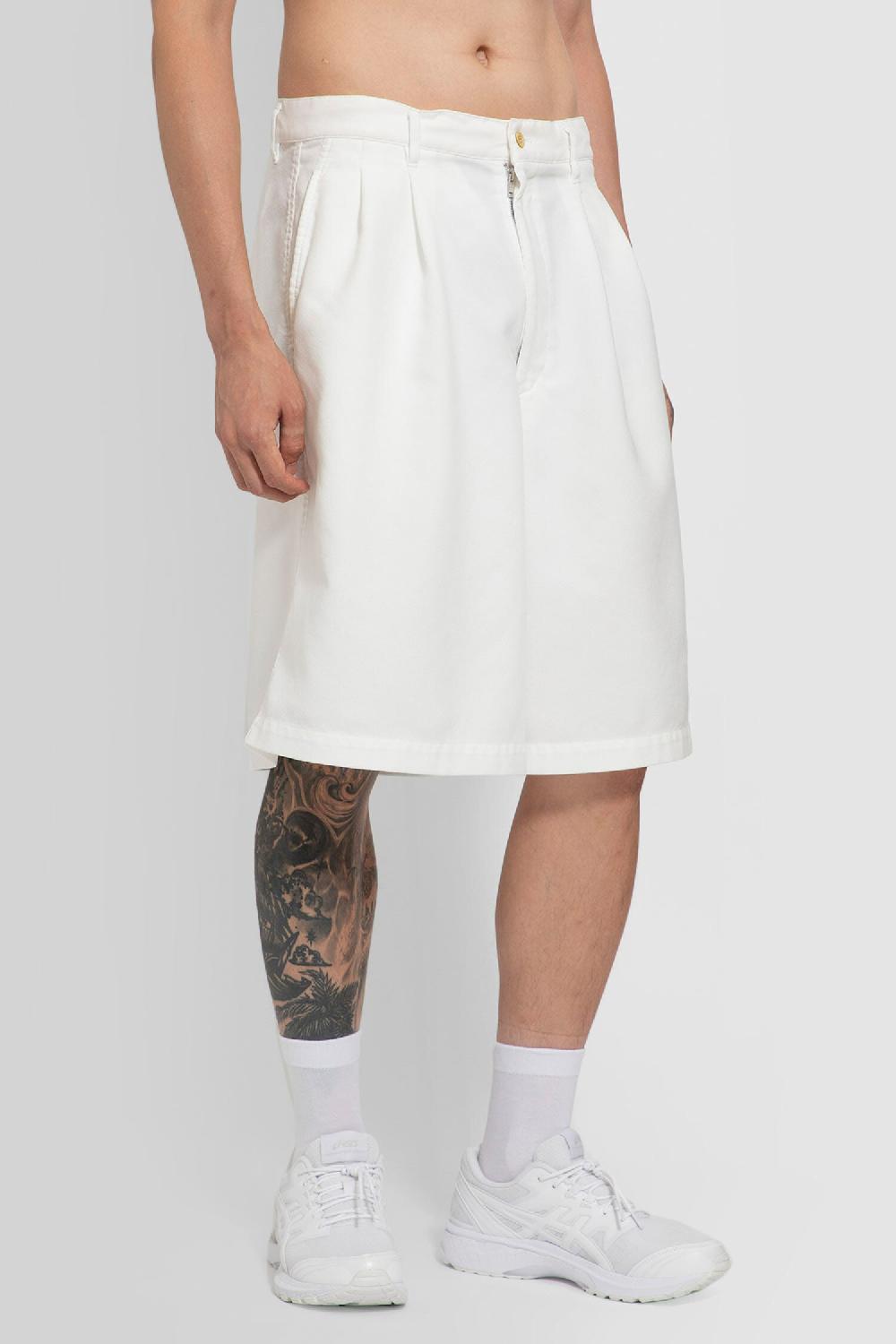 Antonioli COMME DES GARCONS SHIRT MAN WHITE SHORTS & SKIRTS