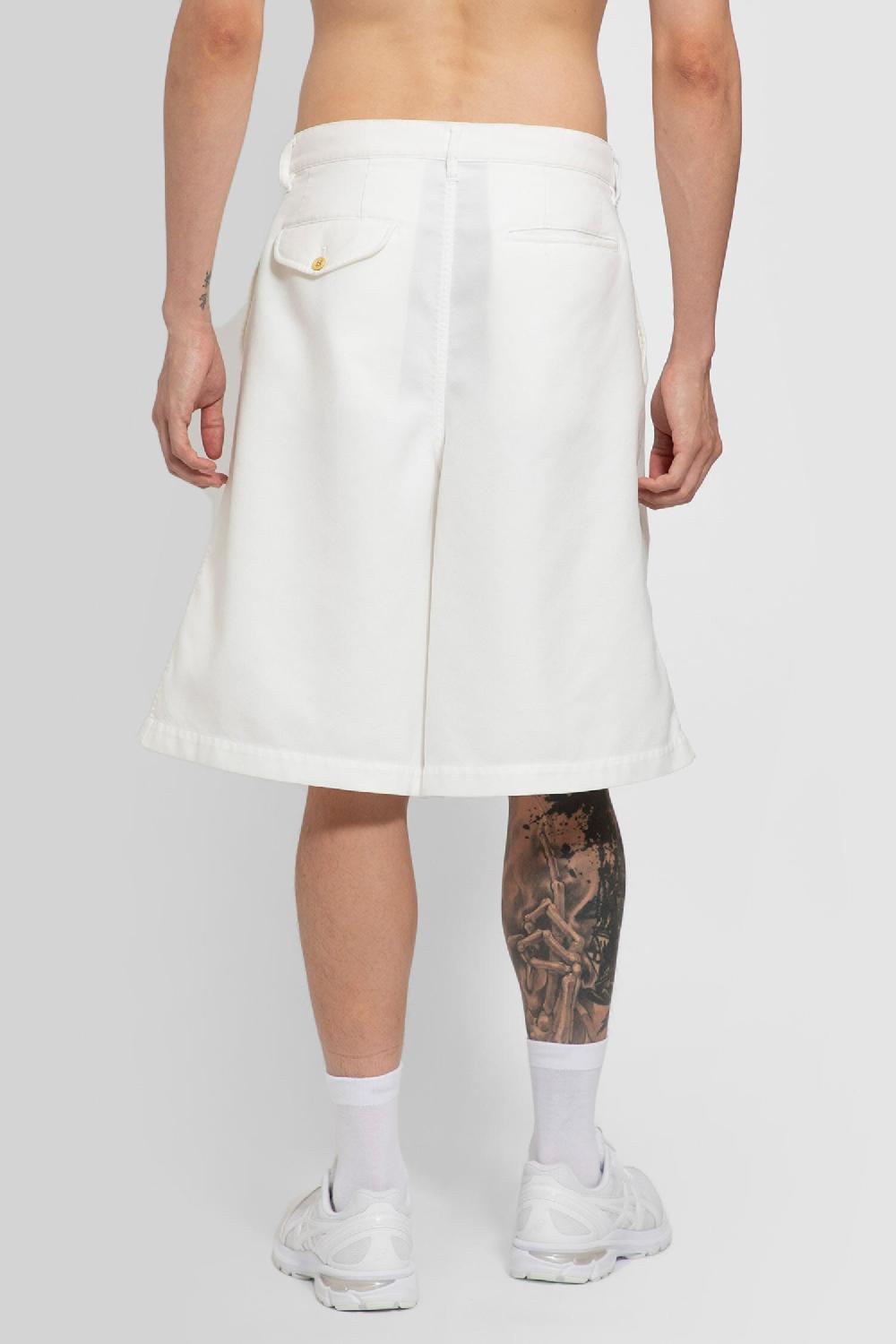 Antonioli COMME DES GARCONS SHIRT MAN WHITE SHORTS & SKIRTS