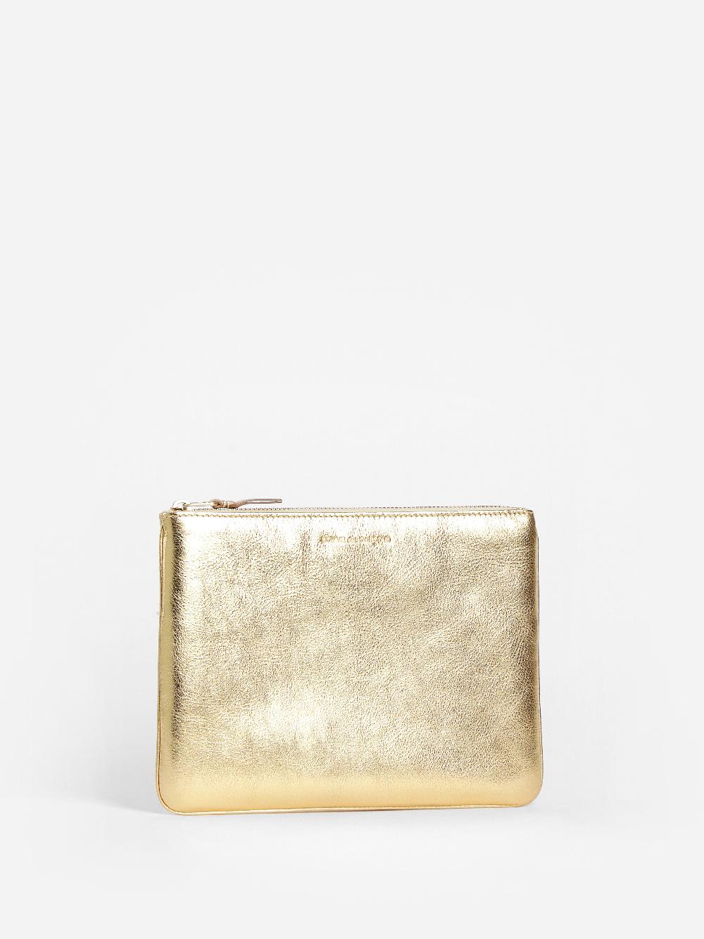 Antonioli COMME DES GARCONS WALLET UNISEX GOLD WALLETS & CARDHOLDERS