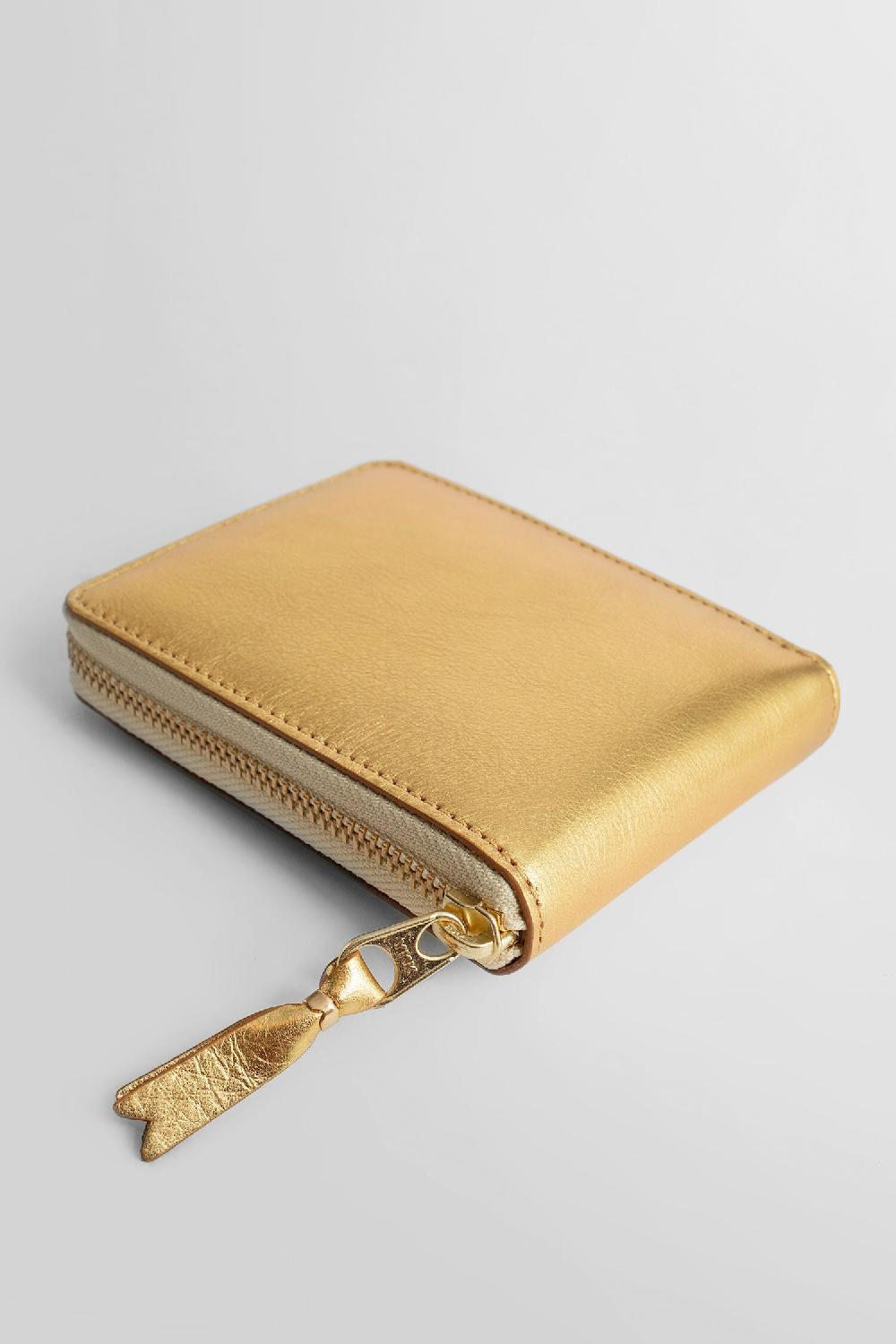 Antonioli COMME DES GARCONS WALLET UNISEX GOLD WALLETS & CARDHOLDERS
