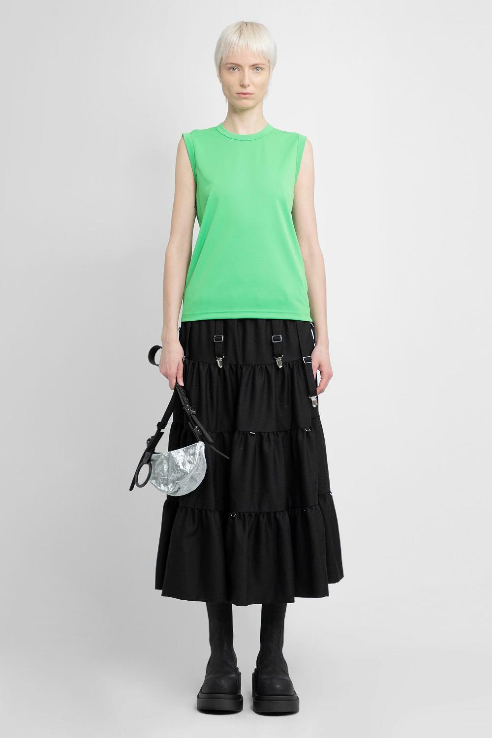 Antonioli COMME DES GARCONS WOMAN GREEN T-SHIRTS & TANK TOPS
