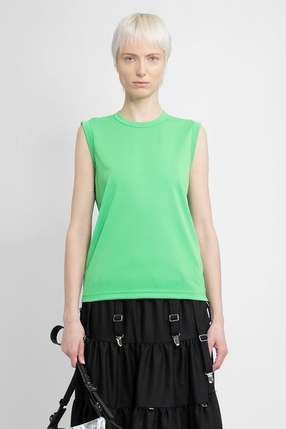 Antonioli COMME DES GARCONS WOMAN GREEN T-SHIRTS & TANK TOPS