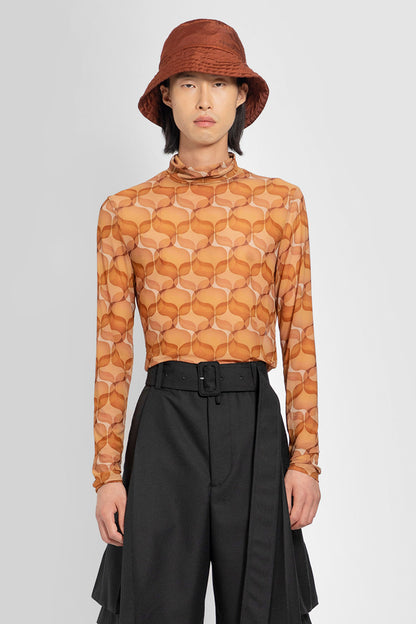 Antonioli DRIES VAN NOTEN MAN ORANGE T-SHIRTS & TANK TOPS