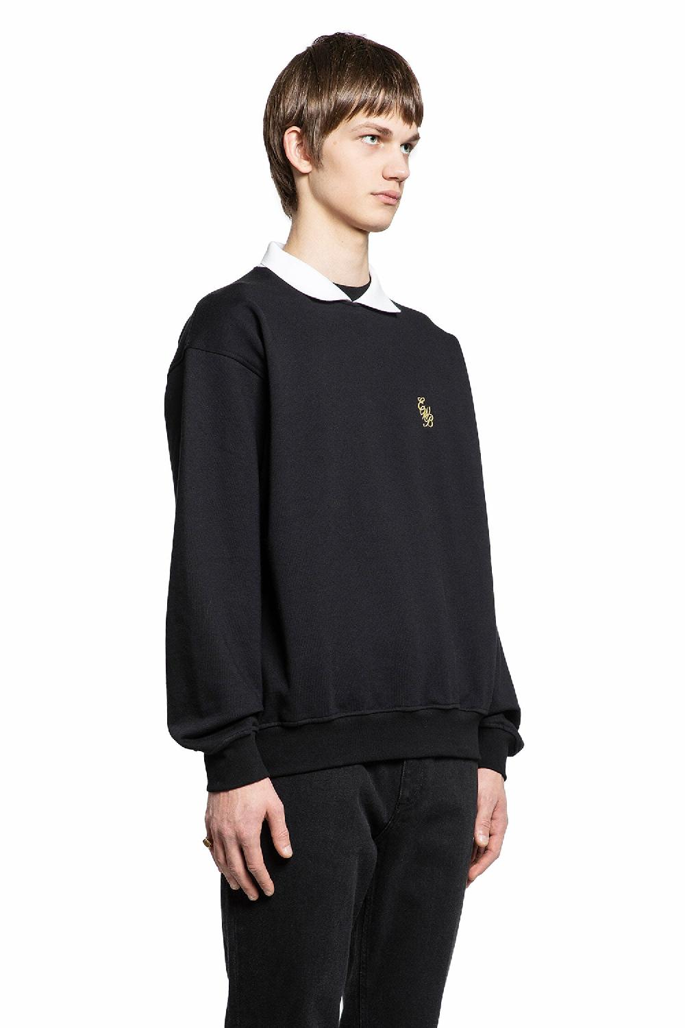 Antonioli ERNEST W. BAKER MAN BLACK&WHITE SWEATSHIRTS