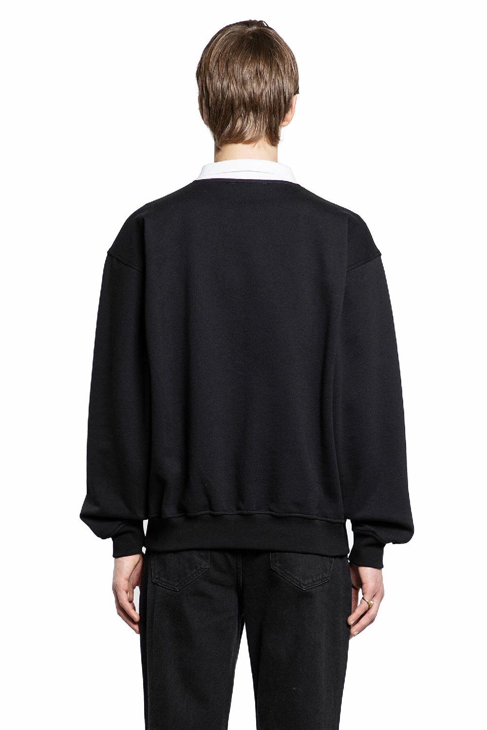 Antonioli ERNEST W. BAKER MAN BLACK&WHITE SWEATSHIRTS