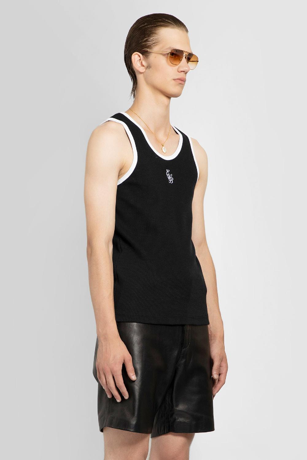Antonioli ERNEST W. BAKER MAN BLACK&WHITE T-SHIRTS & TANK TOPS