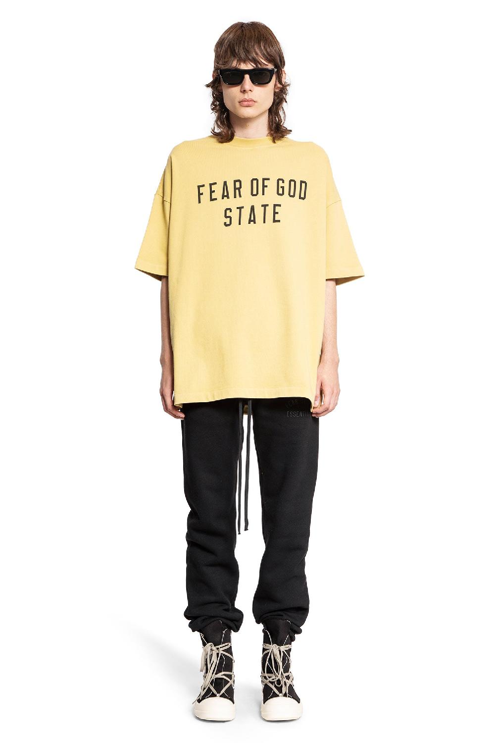 Antonioli FEAR OF GOD MAN YELLOW T-SHIRTS & TANK TOPS