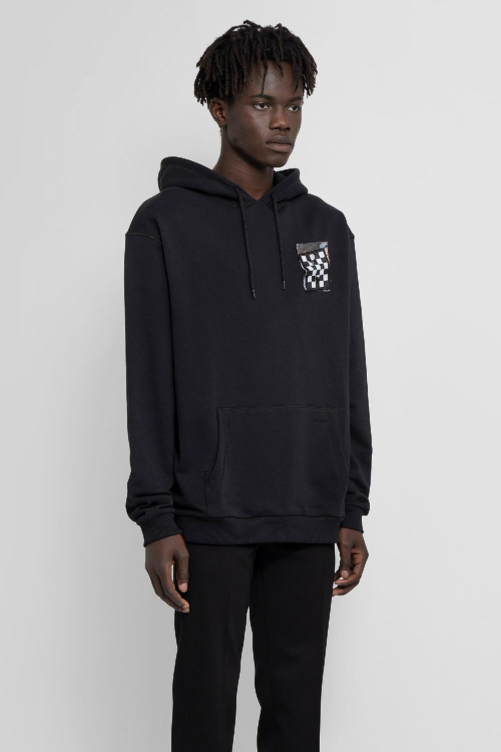 Antonioli FRED PERRY X RAF SIMONS MAN BLACK SWEATSHIRTS