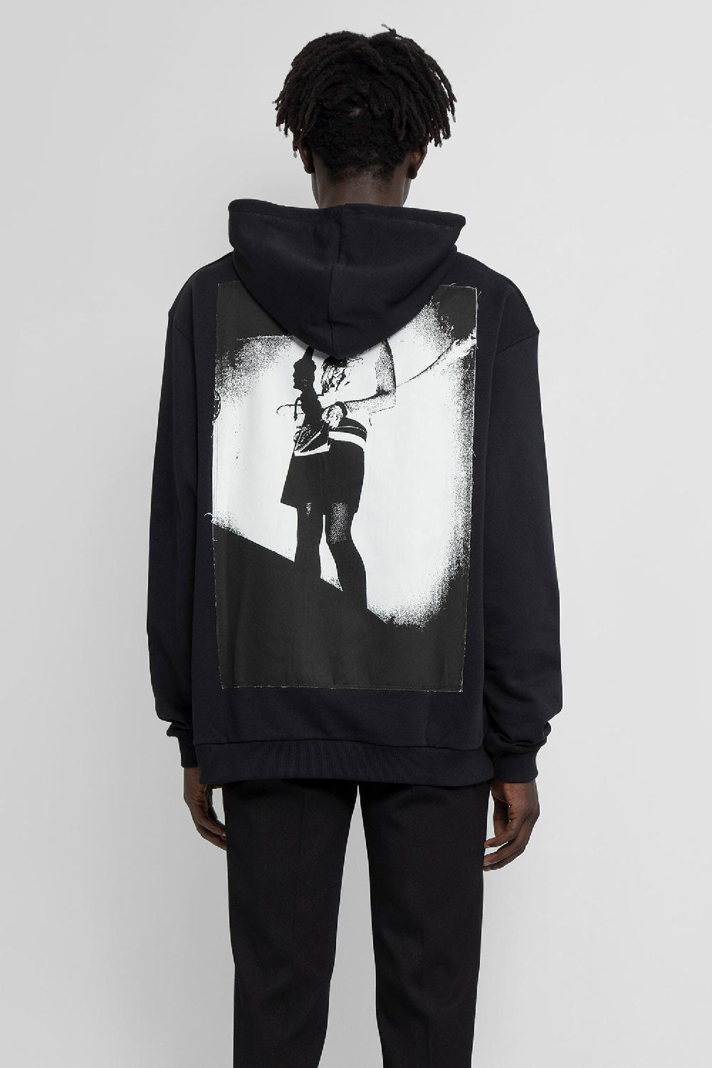 Antonioli FRED PERRY X RAF SIMONS MAN BLACK SWEATSHIRTS